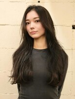 ランプ 代官山(the lamp)&nbsp;透明感チョコレートブラウンナロングチュラルレイヤー大人美人