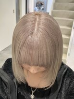 ラック 表参道(LUCK)&nbsp;ホワイトベージュ/ケアブリーチ/ブリーチ/表参道/原宿