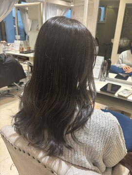 アルブル エト シミー(Arbre et chimie) 着物ヘア/大人ガーリー/ダークアッシュ/似合わせカット/東村山