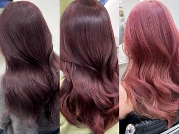 ヘルツ(Hz)の写真/【透明感×ダメージレス】肌馴染みの良い洗練カラー。心弾む色味で毎日に幸せのBGMを