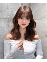 ロンド マーレ 天神大名店(Lond mare)&nbsp;黒髪/オリーブグレー/小顔/ココアベージュ/レイヤーカット