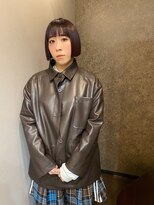 ミューズ 守山店(MUSE)&nbsp;ダークカシス　マチルダボブ