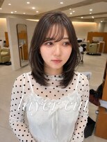サードショップ 梅田茶屋町店(THIRD SHOP)&nbsp;レイヤーカット×ラベンダーブラウン