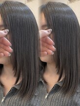 アーサスバイヘッドライト 石岡6号線店(ursus by HEADLIGHT) # 透明感グレージュ×顔まわりレイヤー