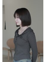 アイエヌジードット(INg.) 切りっぱなしボブ