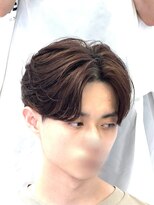 メンズヘアセンス 渋谷(MEN'S HAIR SENSE)&nbsp;ニュアンスパーマ/センターパート/メンズ/眉毛/フェザーパーマ