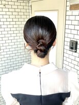 フェリーチェ 六本木店(Felice)&nbsp;カチモリ タイトヘア ヘアセット 参列ヘア お呼ばれヘア