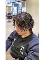 アース オーセンティック 南柏店(EARTH Authentic)&nbsp;波巻きパーマウルフ