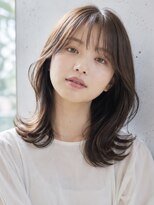 ラベストオイケ(LOVEST OIKE)&nbsp;【LOVESTOIKE】韓国風レイヤーミディ×シアーベージュ