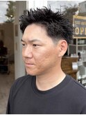スパイキーショート/無造作パーマ/ツイストパーマ