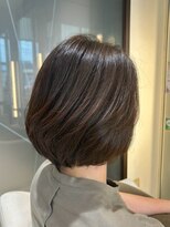 ブルーテーフ(Bleu Terre)&nbsp;盛岡【大人の品格ひし形ボブ】50代オススメプレトワカラーで艶◎