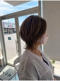 【MU-SE守山店】大人可愛い20代30代40代ショートウルフ