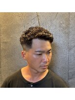 オトコデザインゼニストウキョウ(OTOKO DESIGN ZENITH TOKYO)&nbsp;ショートパーマスタイル