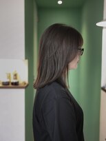 アナンダ(ananda)&nbsp;透明感グレージュ＋大人ミディアム