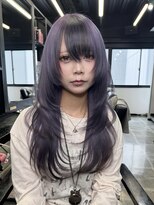 ラピス 名古屋本店(Lapis)&nbsp;【ラベンダー×ブラック】ザクザクレイヤー