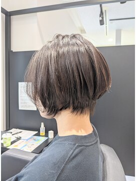 ジエクト 本店(The Ect) 丸みショート×ナチュラルブラウン×セット簡単