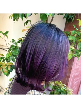 ボアップ 新居浜店(boappu) #ハイトーンカラー#ダブルカラー#ラベンダーカラー