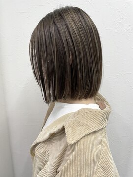 ワープ 青葉台(WARP) ベージュハイライトカラー☆