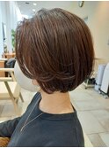 丸みボブ風/ショートボブ【10代/20代/30代】Y