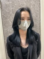 エースハバナ 渋谷(1 HAVANA)&nbsp;ヌーディーカラー/サラツヤロング/ふんわりミディアム/小顔ヘア