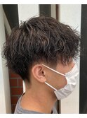 ツイストスパイラル波巻きパーマ/髪質改善
