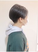 大人可愛い◎30代40代前下がりショート