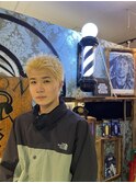 ホワイトスパイキーショート/本厚木バーバー