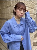 三軒茶屋_レディース_ミディアム_ぷつっとボブ_ボブ_丸みボブ_