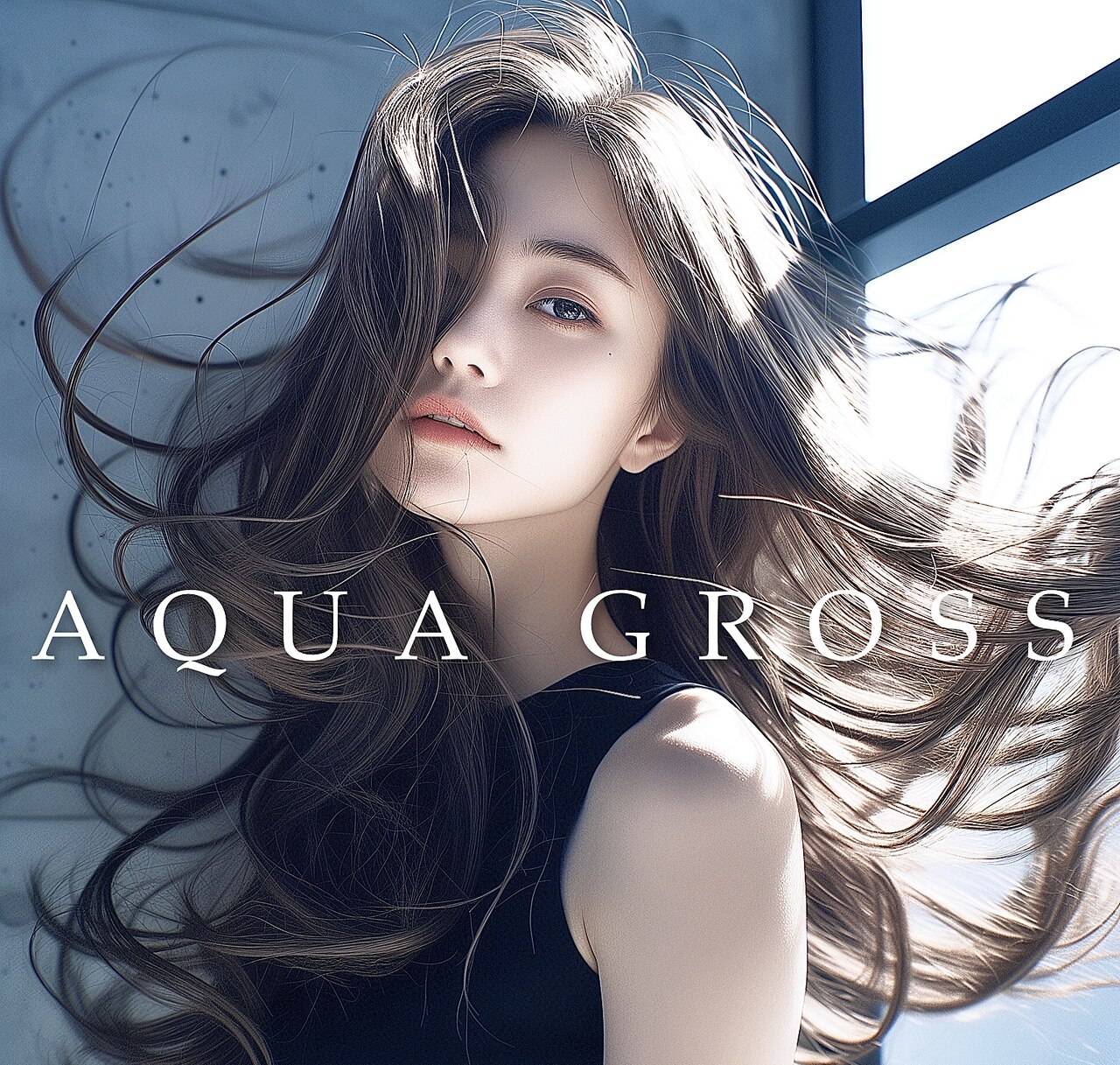 【☆髪質改善カラー☆】《潤艶》AQUAグロスカラー+カット　6980円