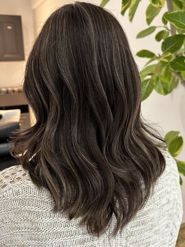 スティロ(stylo) ハイライトカラーグレージュベージュケアブリーチダブルカラー