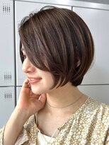 プルーヴ 秋葉原(prove)&nbsp;30代40代大人女性/前髪ありショートボブ/ショートヘア/髪質改善