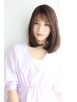 ルー ハナレ(Luu HANARE)&nbsp;お手入れ簡単ストカール（縮毛矯正＋デジタルパーマ）艶カラー