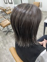 プライズ アイリス 池袋東口店(prize Iris)&nbsp;白髪ぼかしハイライトケアカラー推しカラー池袋