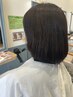 【自然なおさまりとツヤ髪に】デザインカット＋前髪チューニング＋クイックTR