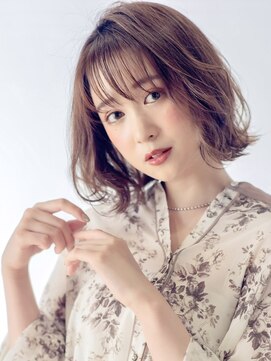 スノードロップ 荻窪(Snowdrop) 前髪/アンブレラカラー/こなれミディ/イメチェン/ウェーブパーマ