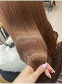 pink　brown