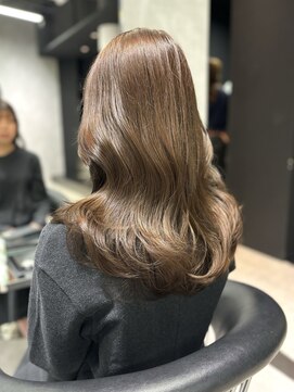 シティ(CITY) ブラウンカラー/ベージュカラー/ミディアムレイヤー