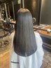 ダメージレスで透明感/艶感抜群の弱酸性カラー