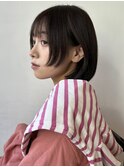 チェリーブラウン イメチェン デジタルパーマ 美髪