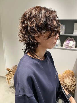 エイゾー 銀座(EIZO) ハンサムウルフ/ハンサムウルフパーマ/ウルフパーマ