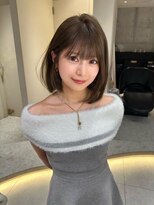 ロンドルピナス 小倉(Lond Lupinus)&nbsp;イメチェン外ハネボブ美髪ワイドバング/ショートボブ髪質改善