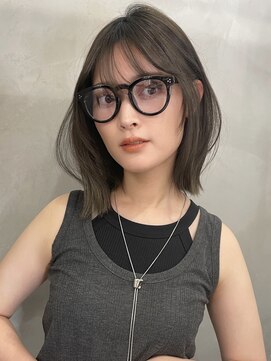 ロンドプロフィール 浦和(Lond profil) ブリーチなしカラー伸ばしかけヘア簡単スタイリング小顔ヘア