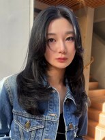 ドットモーダ 町田店(dot. mooda) 【艶カラー×顔周りカット】韓国/韓国ヘア/町田/町田駅/学割