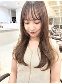 ナチュラルな大人レイヤーセミロング【福岡大名Kchiara瀧本】