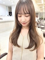 キアラ(Kchiara) ナチュラルな大人レイヤーセミロング【福岡大名Kchiara瀧本】