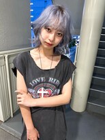 キオク(KIOX)&nbsp;ブルーカラー/水色カラー/名古屋美容室/