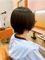 ヘアーブランドジン ティアラ(HAIR BRAND Jin Tiara)&nbsp;縮毛矯正×大人ショート【松山美容室】