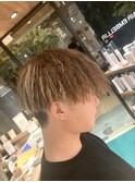 メンズ×パイルツイスト