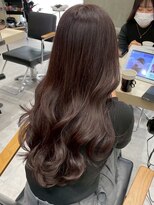 ソヨン 栄店(SOYON)&nbsp;前髪カット/メルティカラー/韓国カラー/ブラウン/ブリーチなし