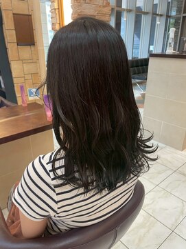 ルページ 千葉(lpage) 髪質改善/顔周りレイヤーカット/グレージュ[千葉/千葉駅]